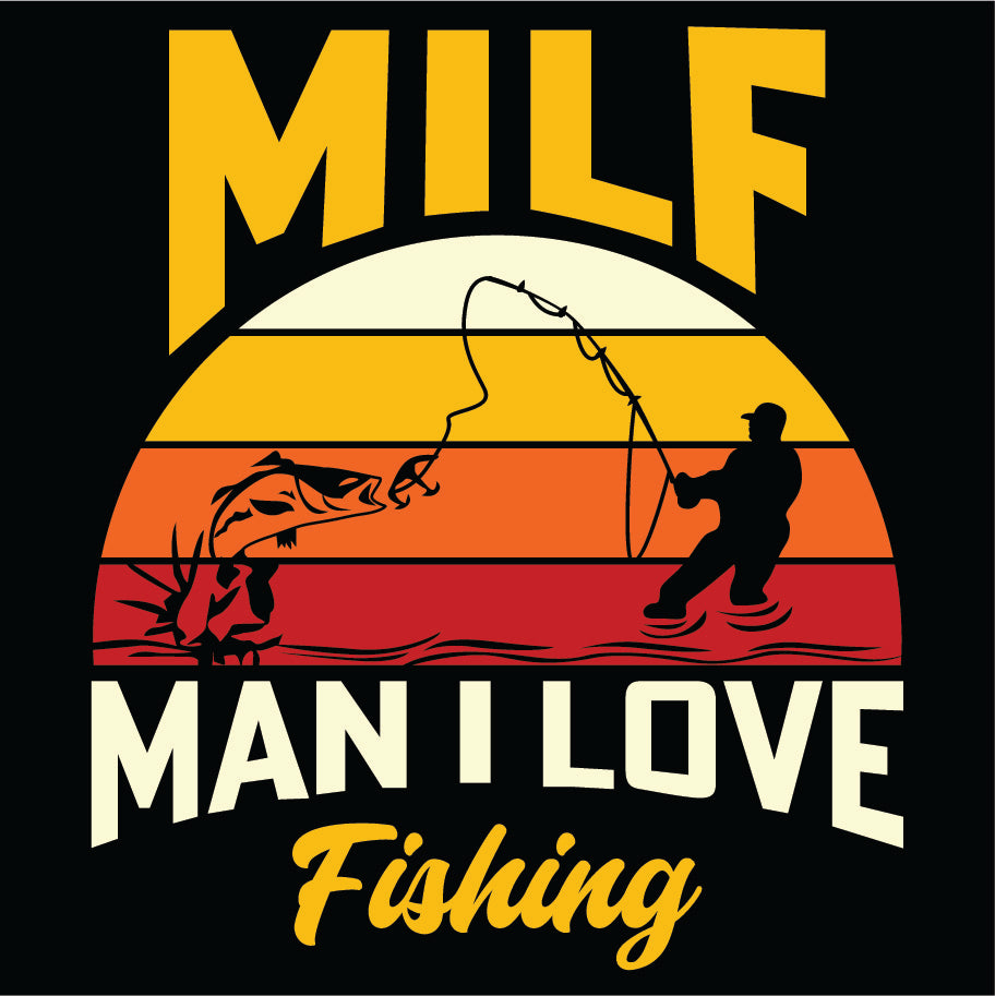 MAN I LIKE FISHING DM132 District ® Perfect Tri ® Long Sleeve Tee 3