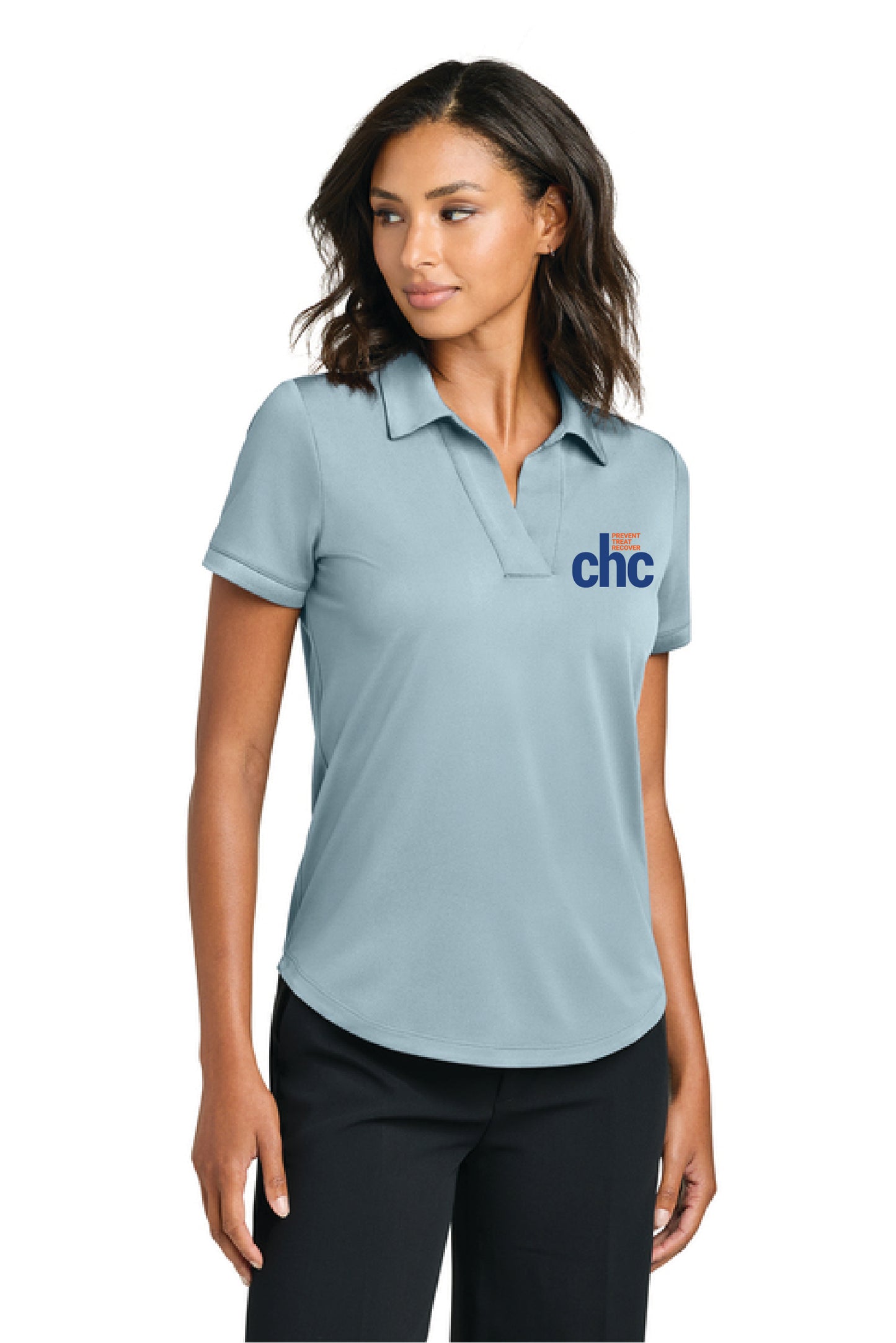 MM1031 Mercer+Mettle® Women’s Polo EMB CHC-20