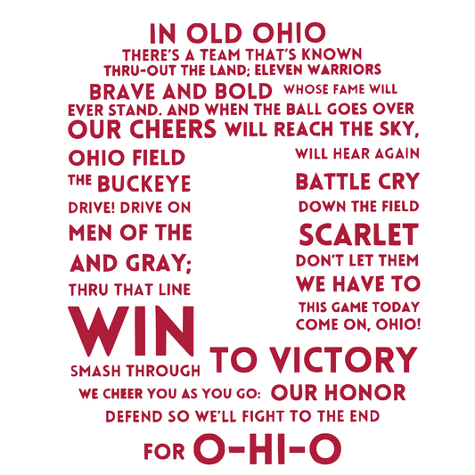 OHIO COLLECTION PC43 Port & Co™ Easy Cotton Tee OH-27