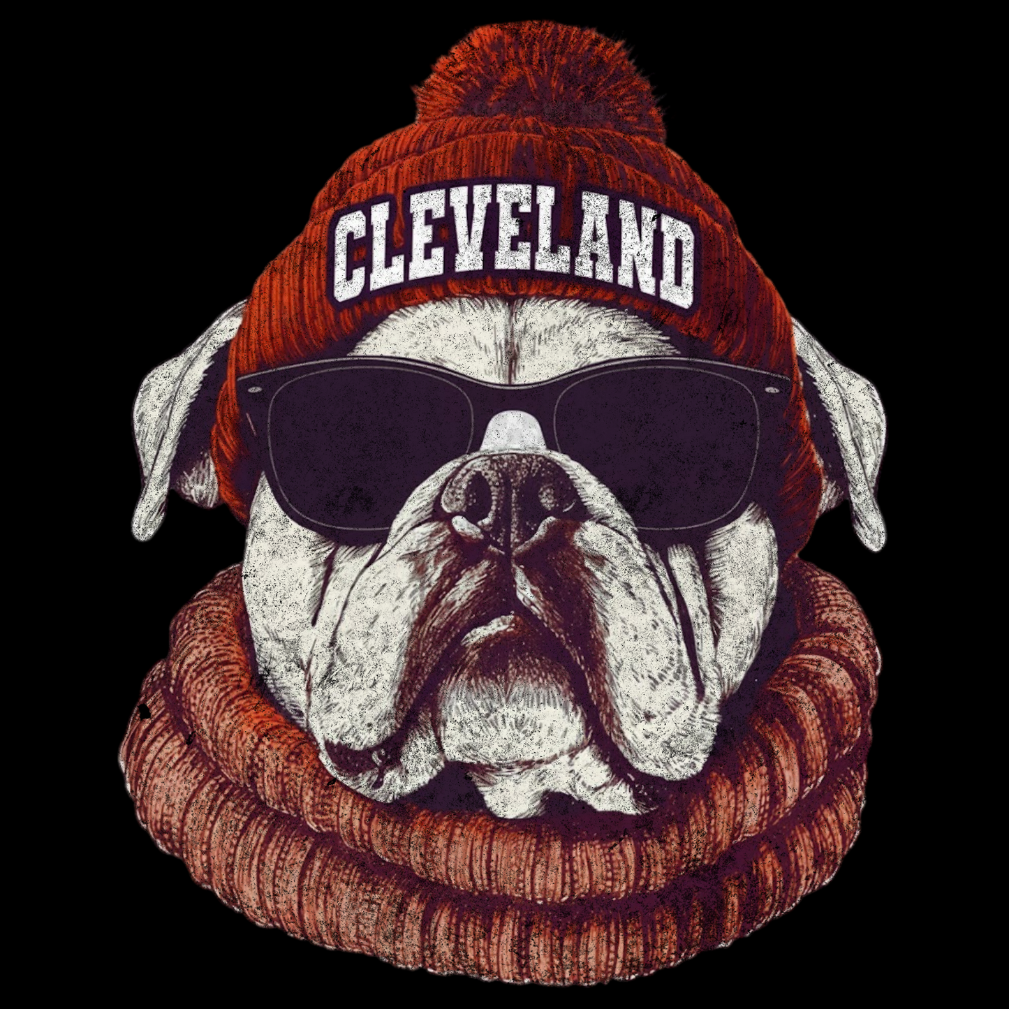 BULLDOG PC43LS Port & Co™ Easy Cotton Long Sleeve Tee OHIO-20