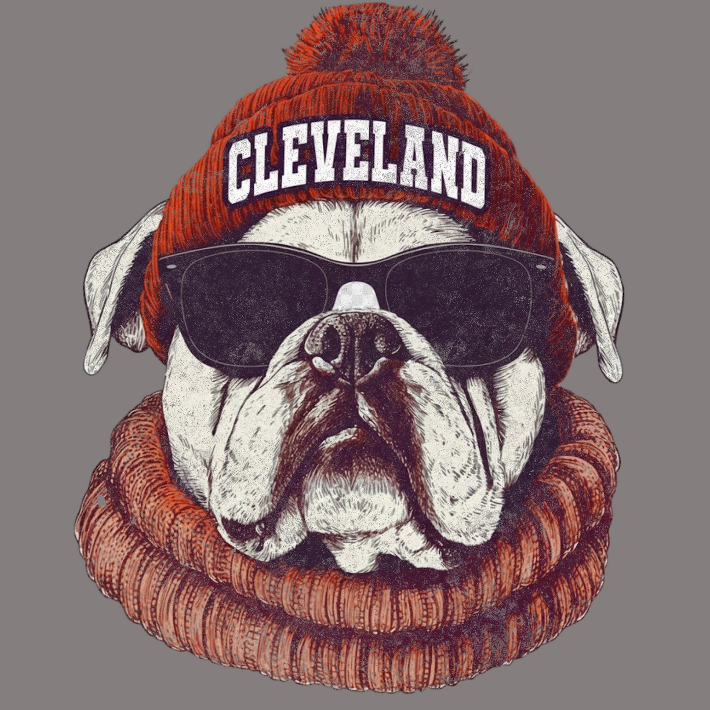 BULLDOG PC43LS Port & Co™ Easy Cotton Long Sleeve Tee OHIO-20