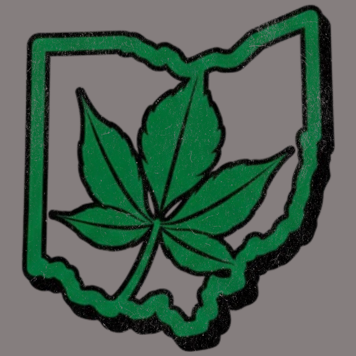 BUCKEYE LEAF PC43 Port & Co™ Easy Cotton Tee OH-10