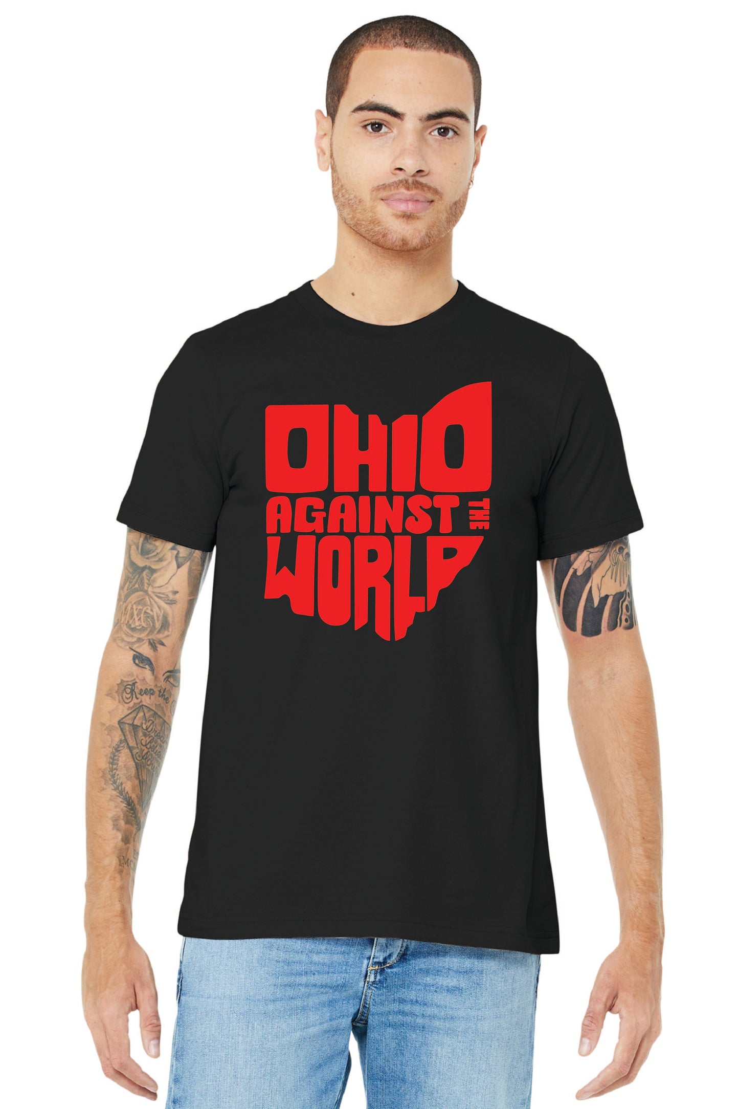 OHIO AGAINST THE WORLD BC3001 BELLA+CANVAS ® Unisex Jersey Short Sleeve Tee 2