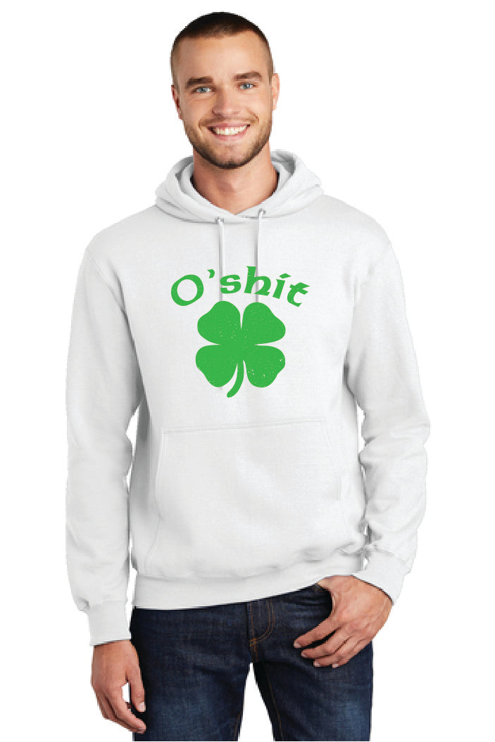 O SHIT Port & Company® Core Fleece Pullover Hooded Sweatshirt 20