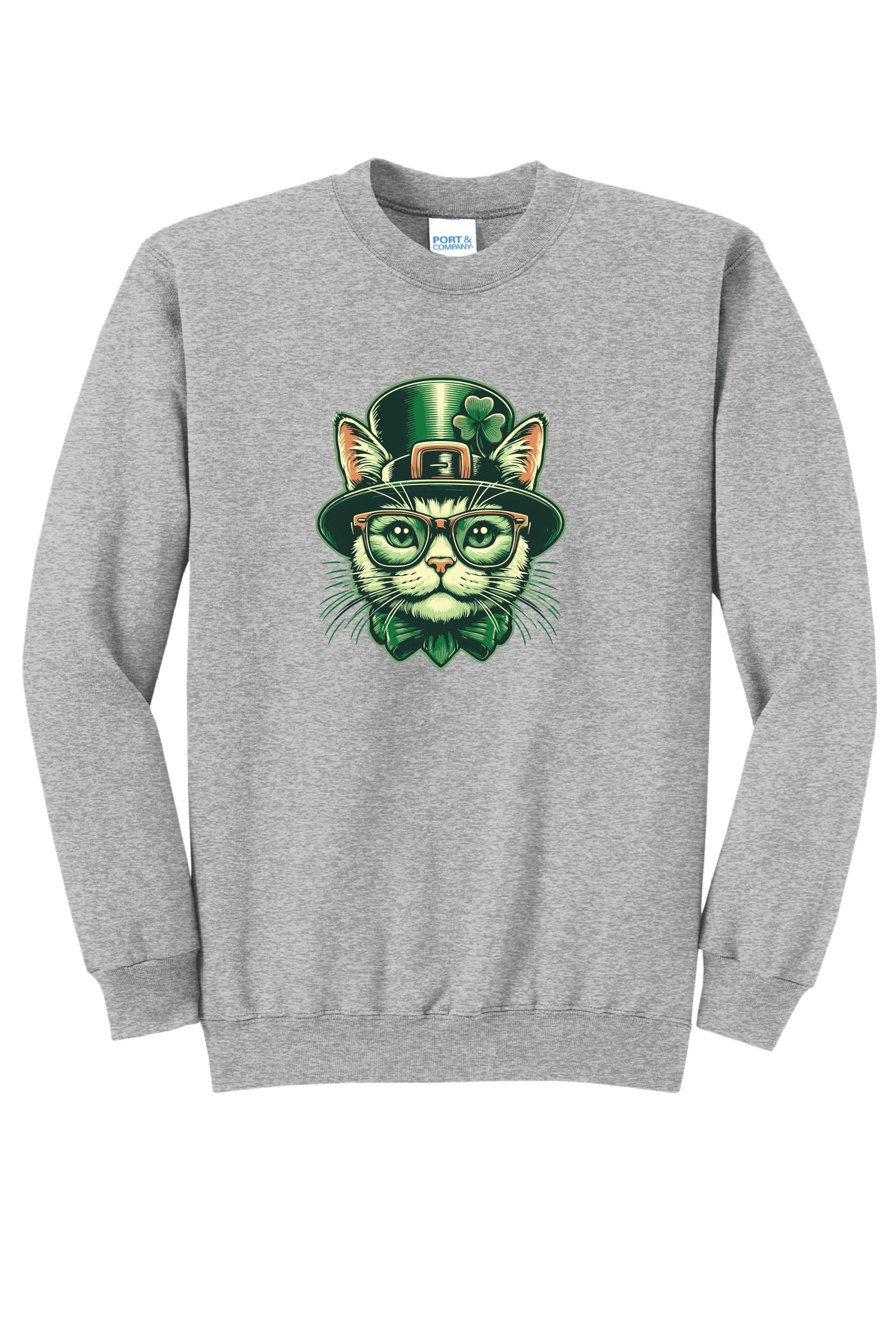 PADDY CAT PC78 Port & Company® Core Fleece Crewneck Sweatshirt 7