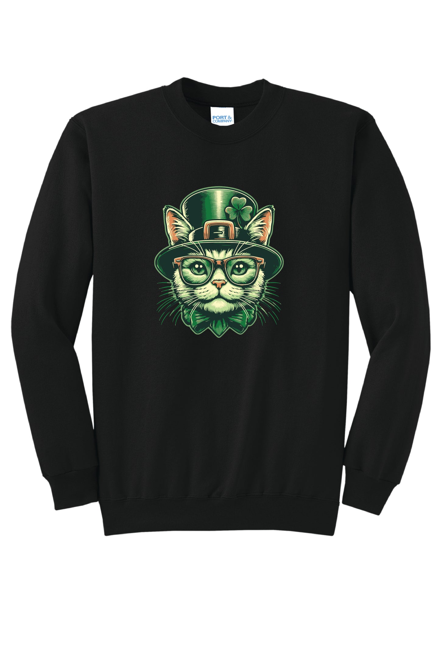 PADDY CAT PC78 Port & Company® Core Fleece Crewneck Sweatshirt 7