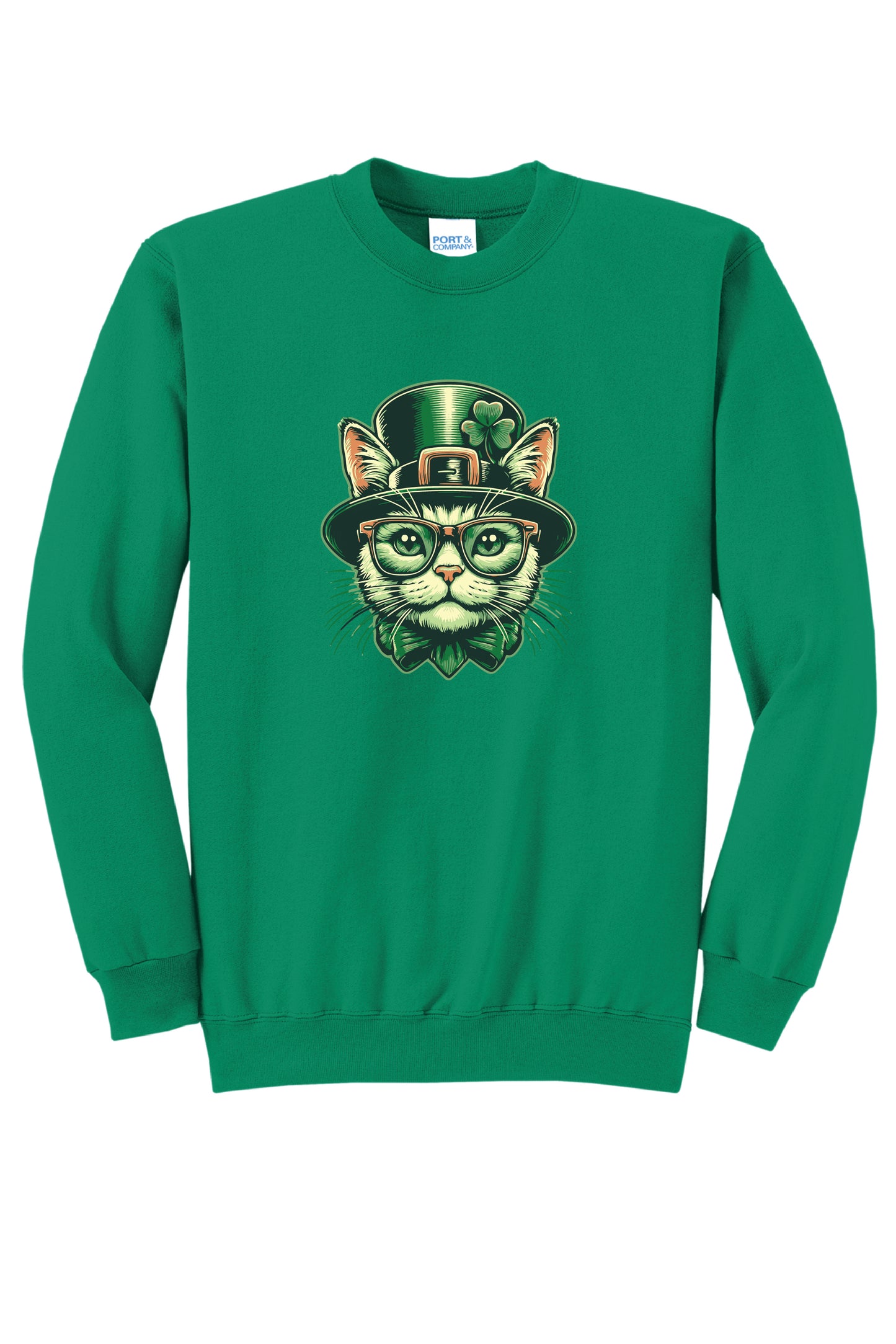 PADDY CAT PC78 Port & Company® Core Fleece Crewneck Sweatshirt 7