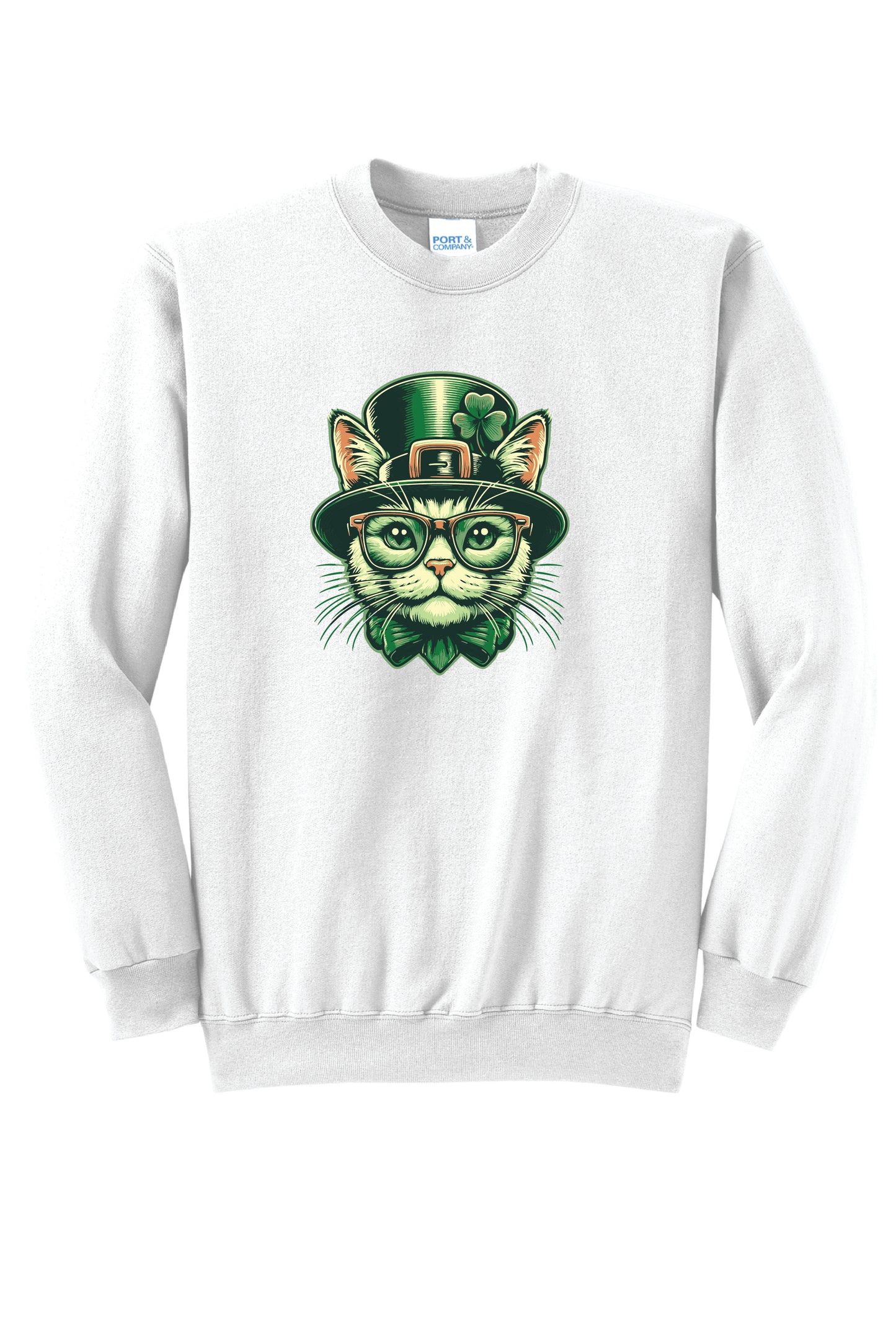 PADDY CAT PC78 Port & Company® Core Fleece Crewneck Sweatshirt 7