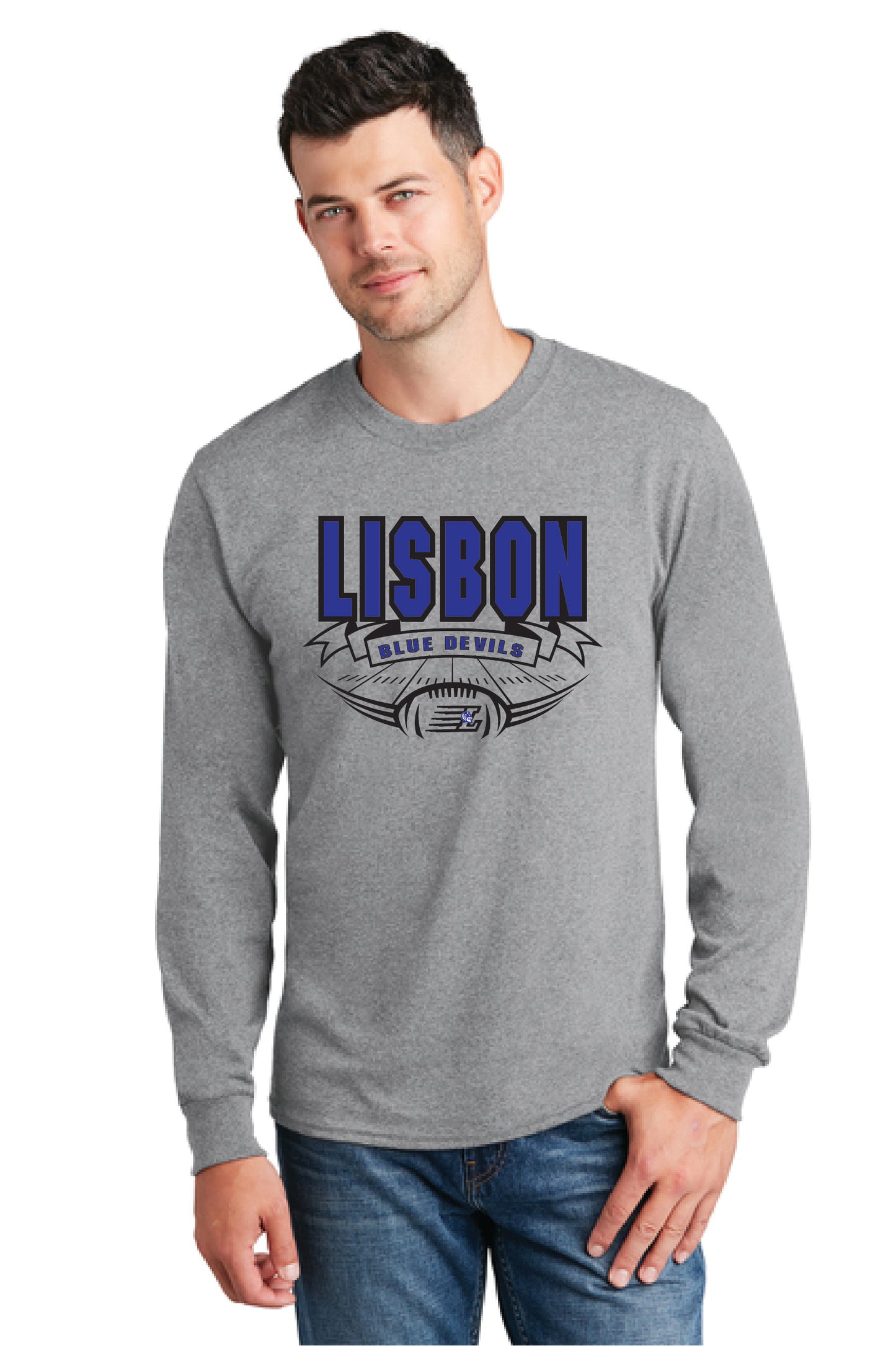 LISBON FOOTBALL PC54LS Long Sleeve Core Cotton 3
