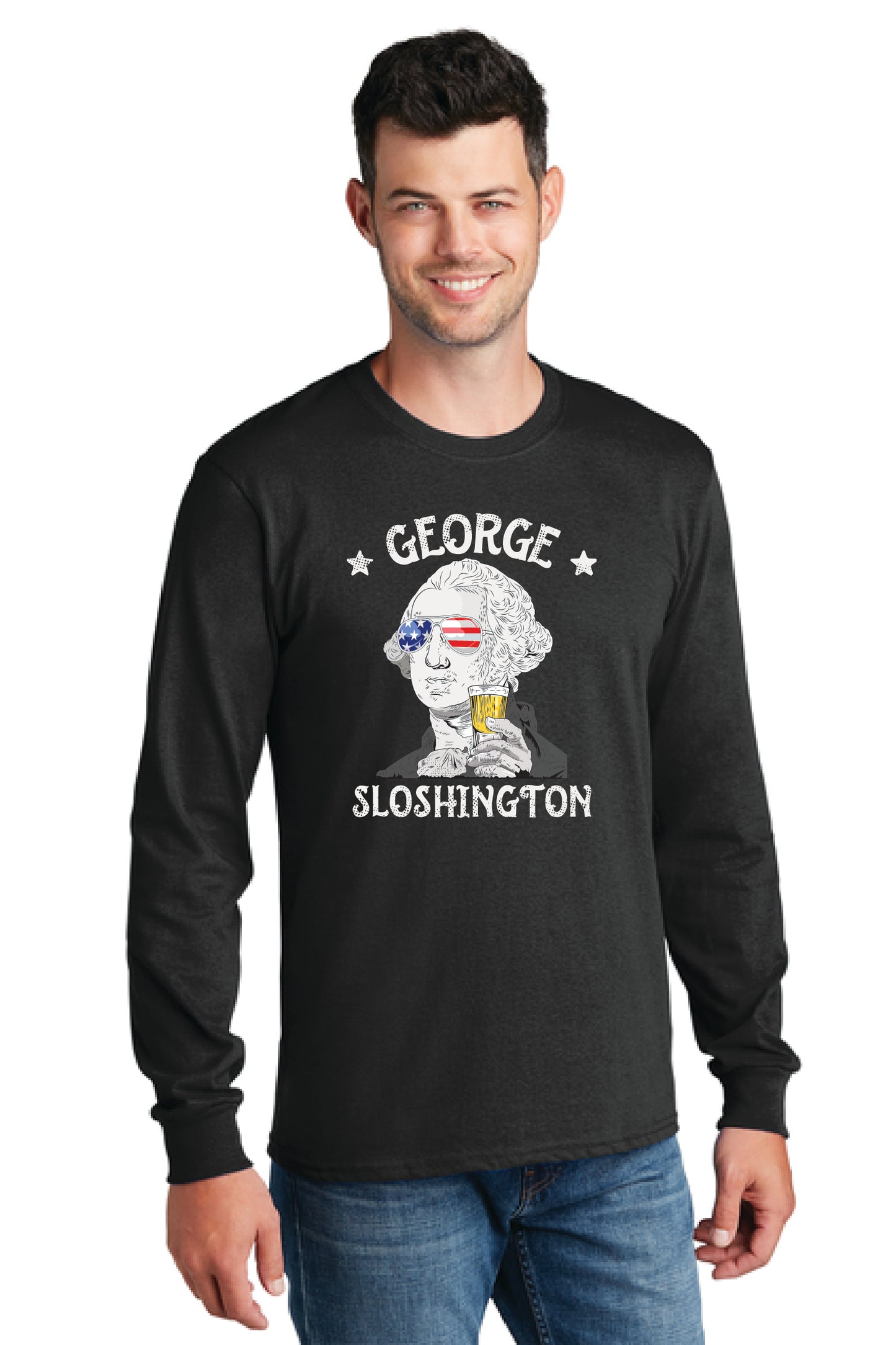 GEORGE SLOSHINGTON PC54LS Port & Company® Long Sleeve Core Cotton Tee 15
