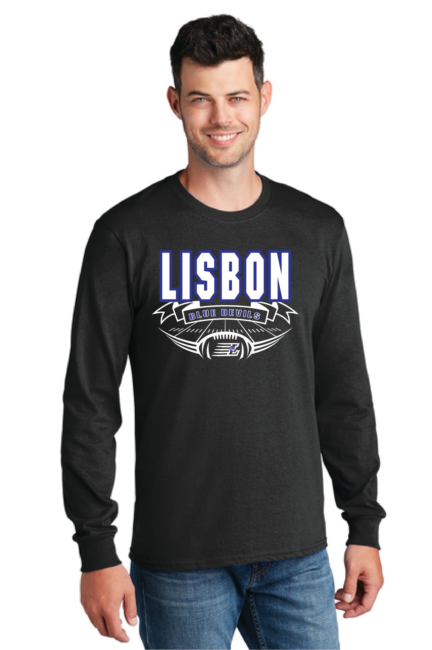 LISBON FOOTBALL PC54LS Long Sleeve Core Cotton 3