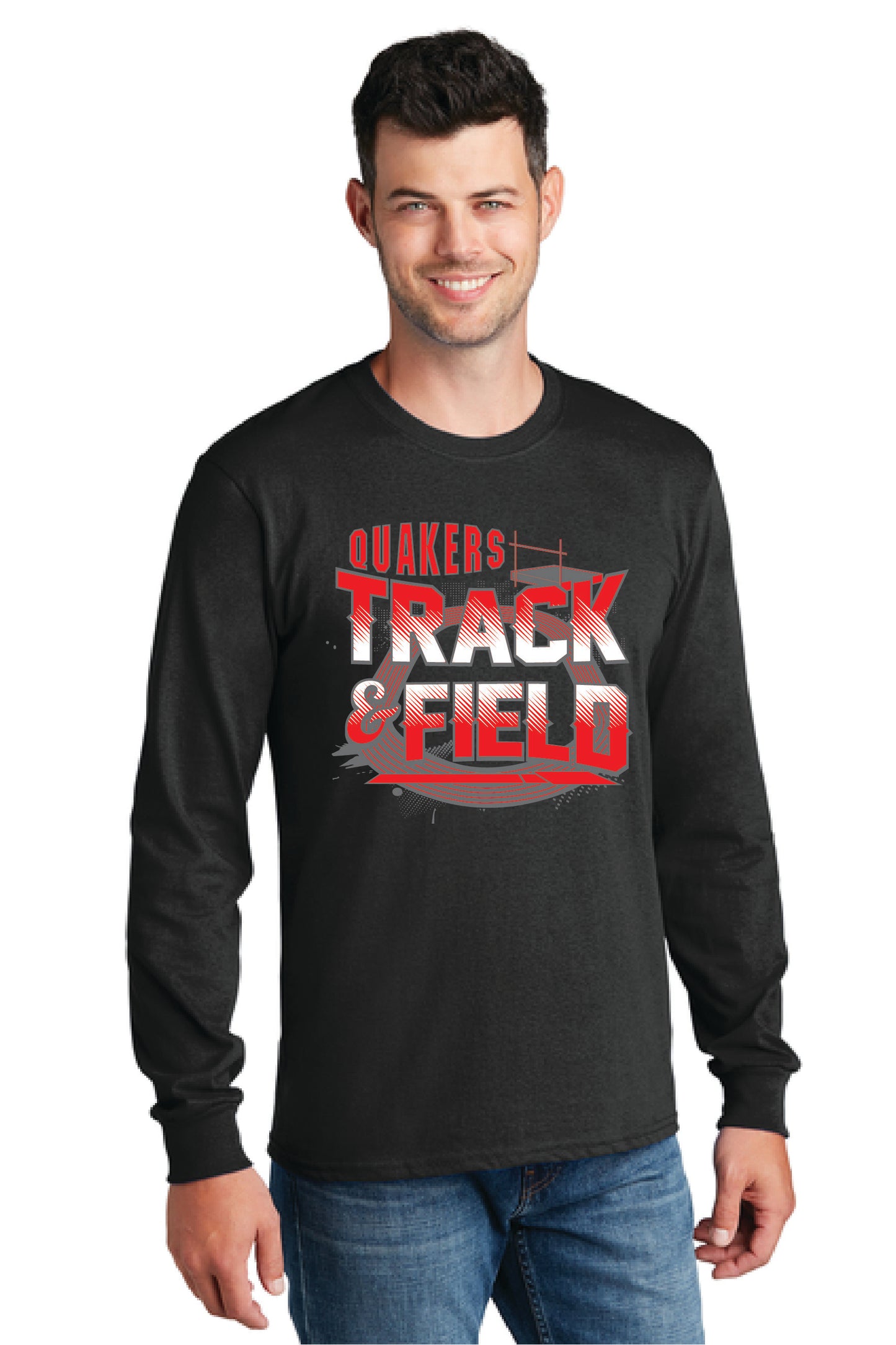 SALEM QUAKERS TRACK & FIELD Gildan Softstyle® Long Sleeve T-Shirt 10