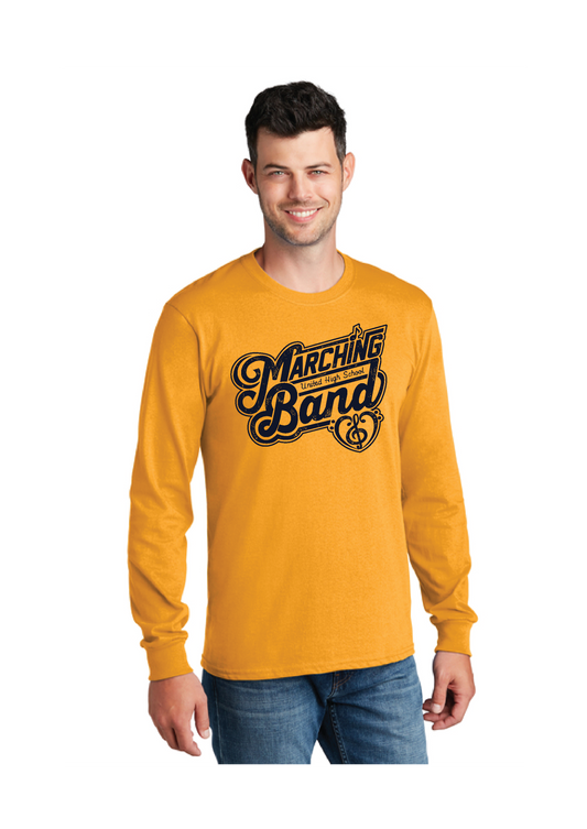 UNITED EAGLES BAND PC54LS Port & Company® Long Sleeve Core Cotton Tee 3