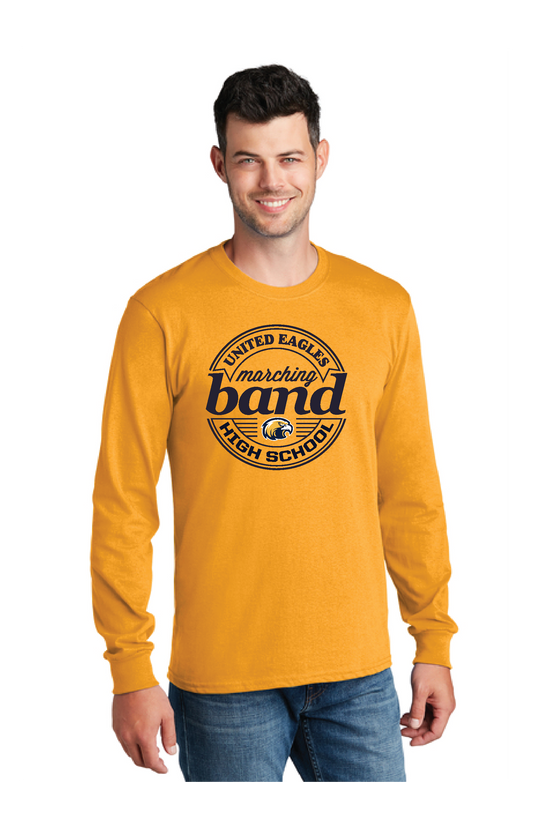 UNITED EAGLES BAND PC54LS Port & Company® Long Sleeve Core Cotton Tee 5