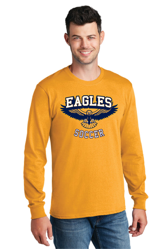 UNITED EAGLES SOCCER PC54LS Port & Company® Long Sleeve Core Cotton Tee 9