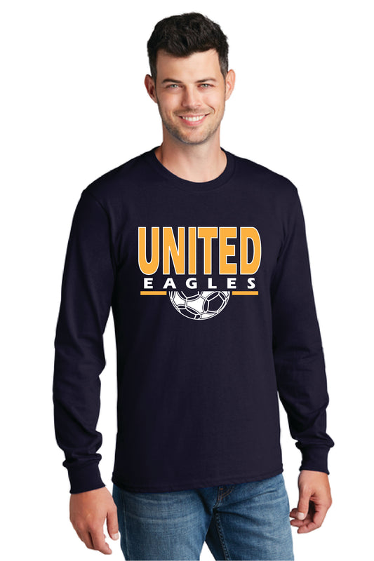 UNITED EAGLES SOCCER PC54LS Port & Company® Long Sleeve Core Cotton Tee 2