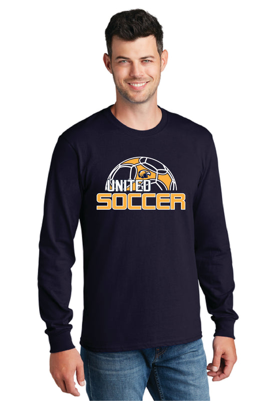 UNITED EAGLES SOCCER PC54LS Port & Company® Long Sleeve Core Cotton Tee 6