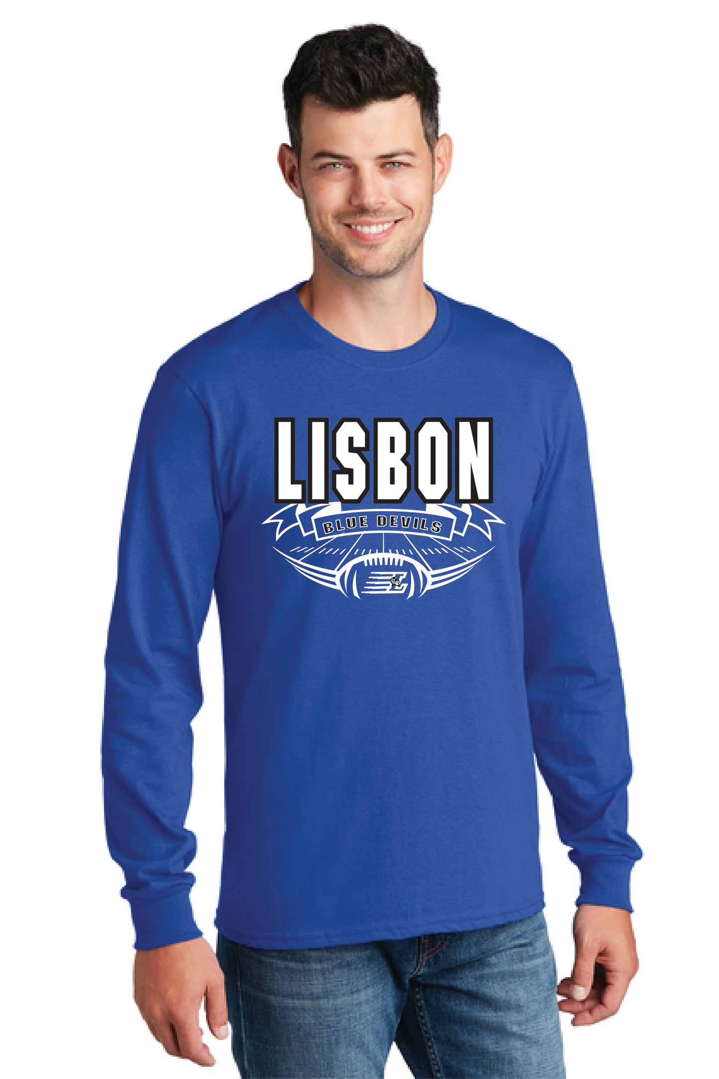 LISBON FOOTBALL PC54LS Long Sleeve Core Cotton 3