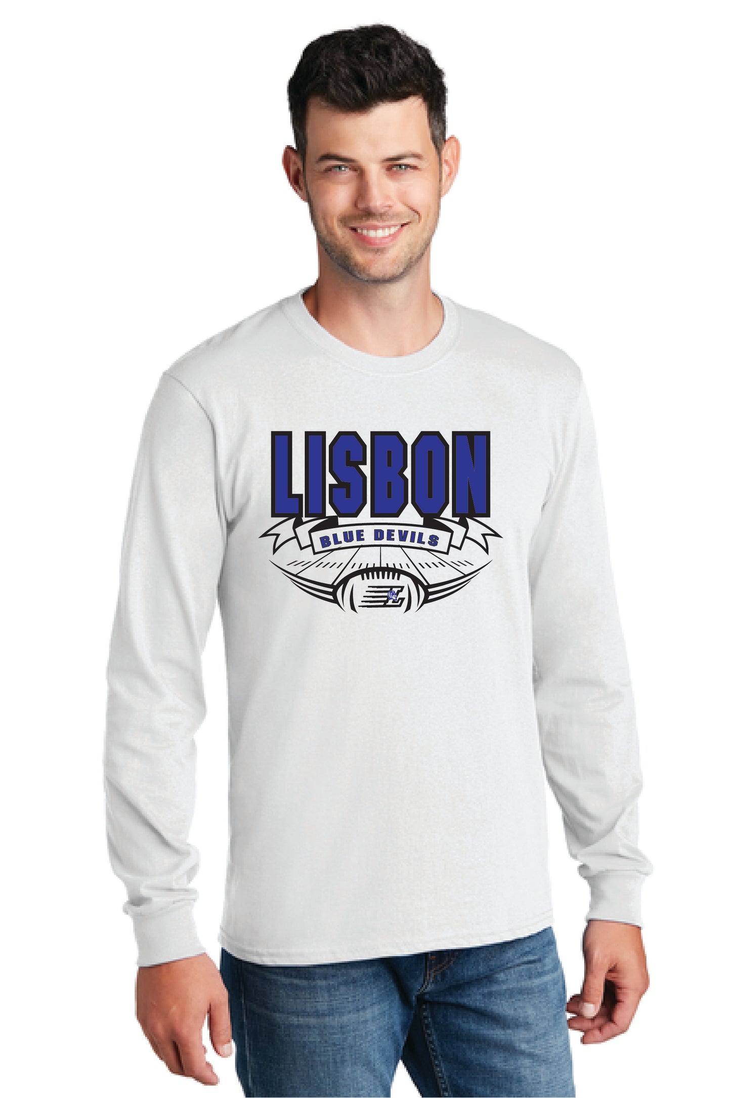 LISBON FOOTBALL PC54LS Long Sleeve Core Cotton 3