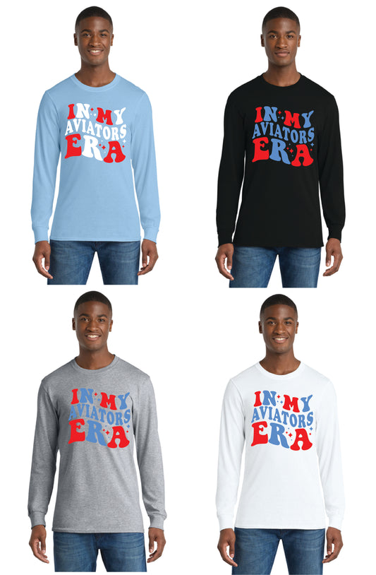 ALLIANCE AVIATORS Basketball PC55LS Port & Company® Long Sleeve Core Blend Tee 12