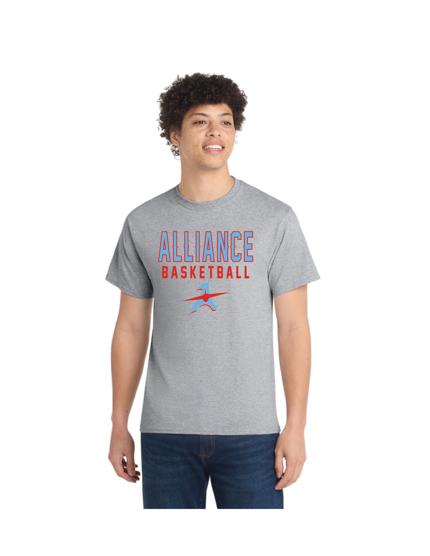 ALLIANCE AVIATORS Basketball PC55 Port & Company® Core Blend Tee 14
