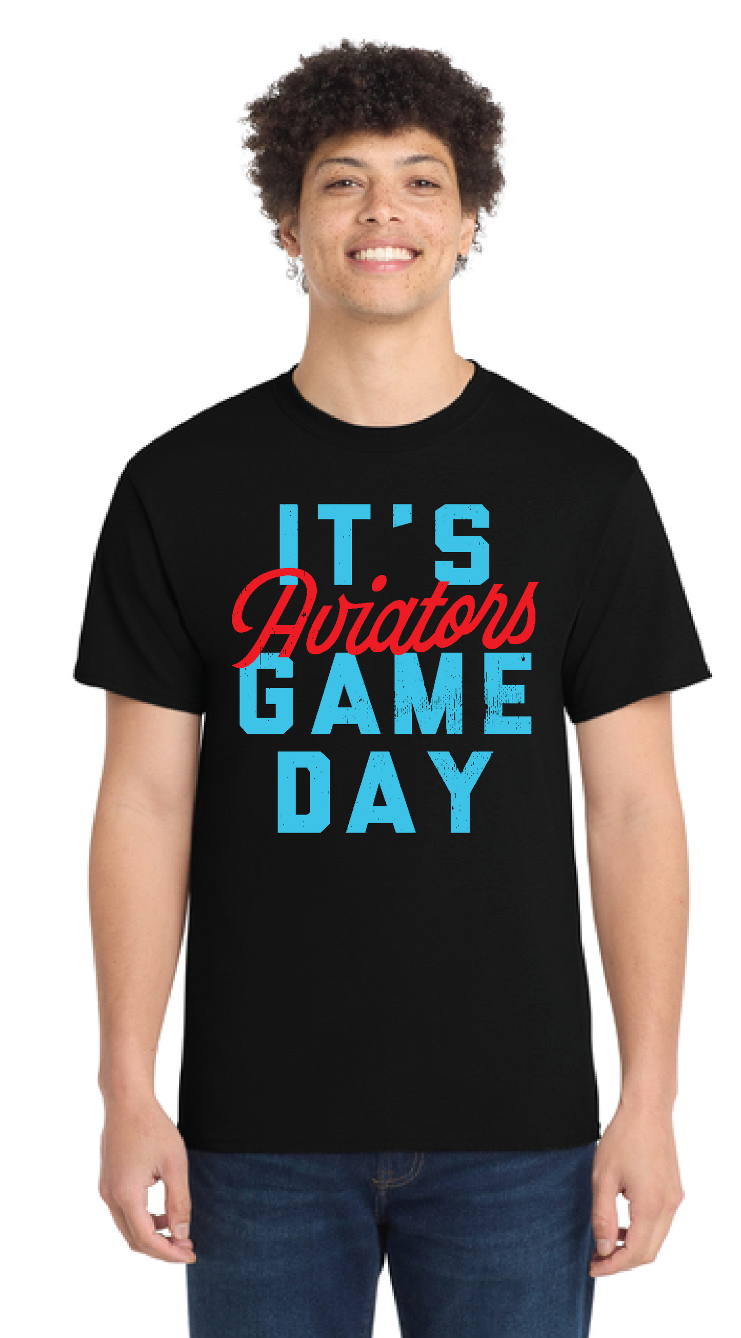 ALLIANCE AVIATORS Basketball PC55 Port & Company® Core Blend Tee 10