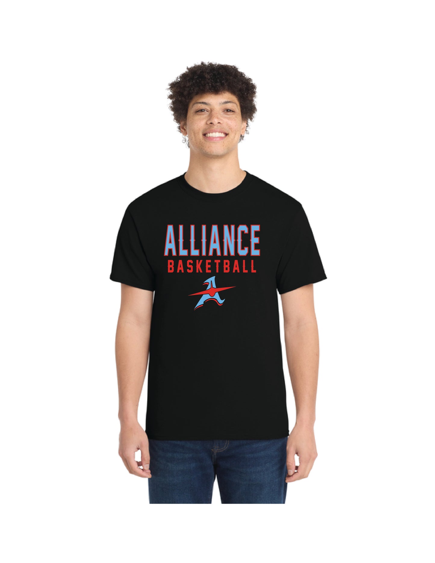 ALLIANCE AVIATORS Basketball PC55 Port & Company® Core Blend Tee 14