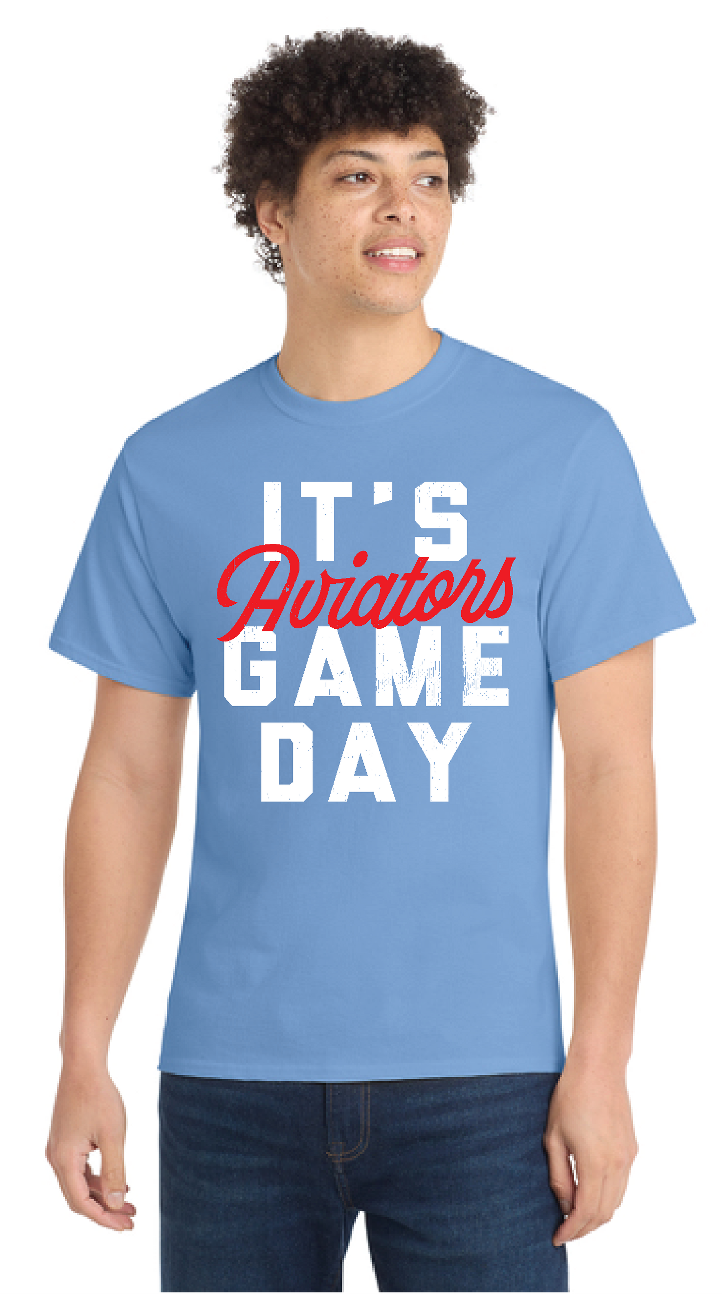 ALLIANCE AVIATORS Basketball PC55 Port & Company® Core Blend Tee 10