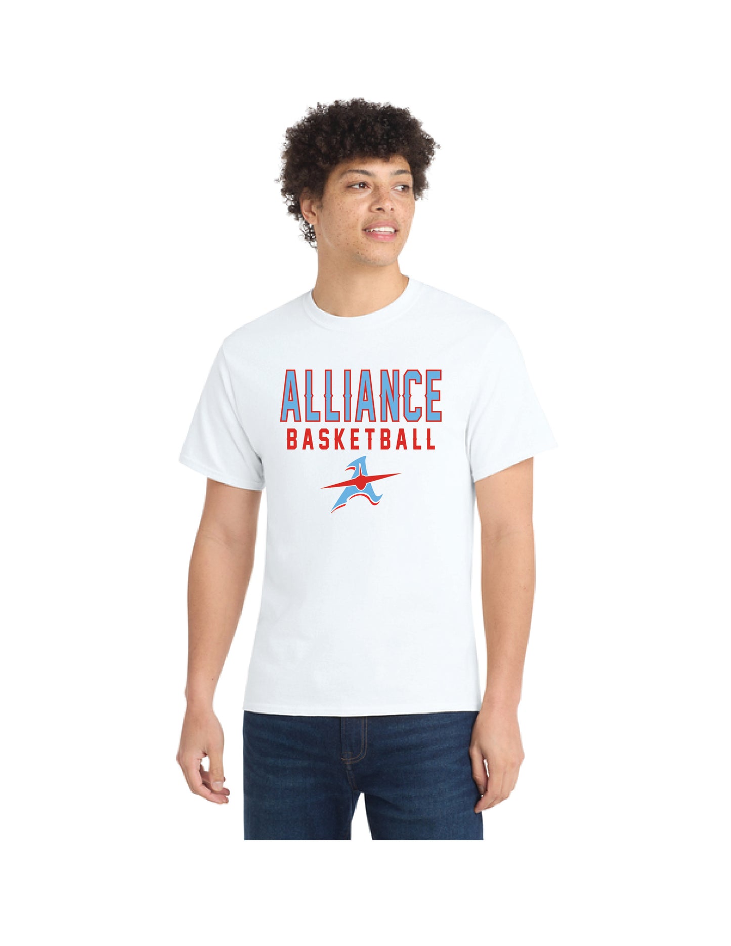 ALLIANCE AVIATORS Basketball PC55 Port & Company® Core Blend Tee 14