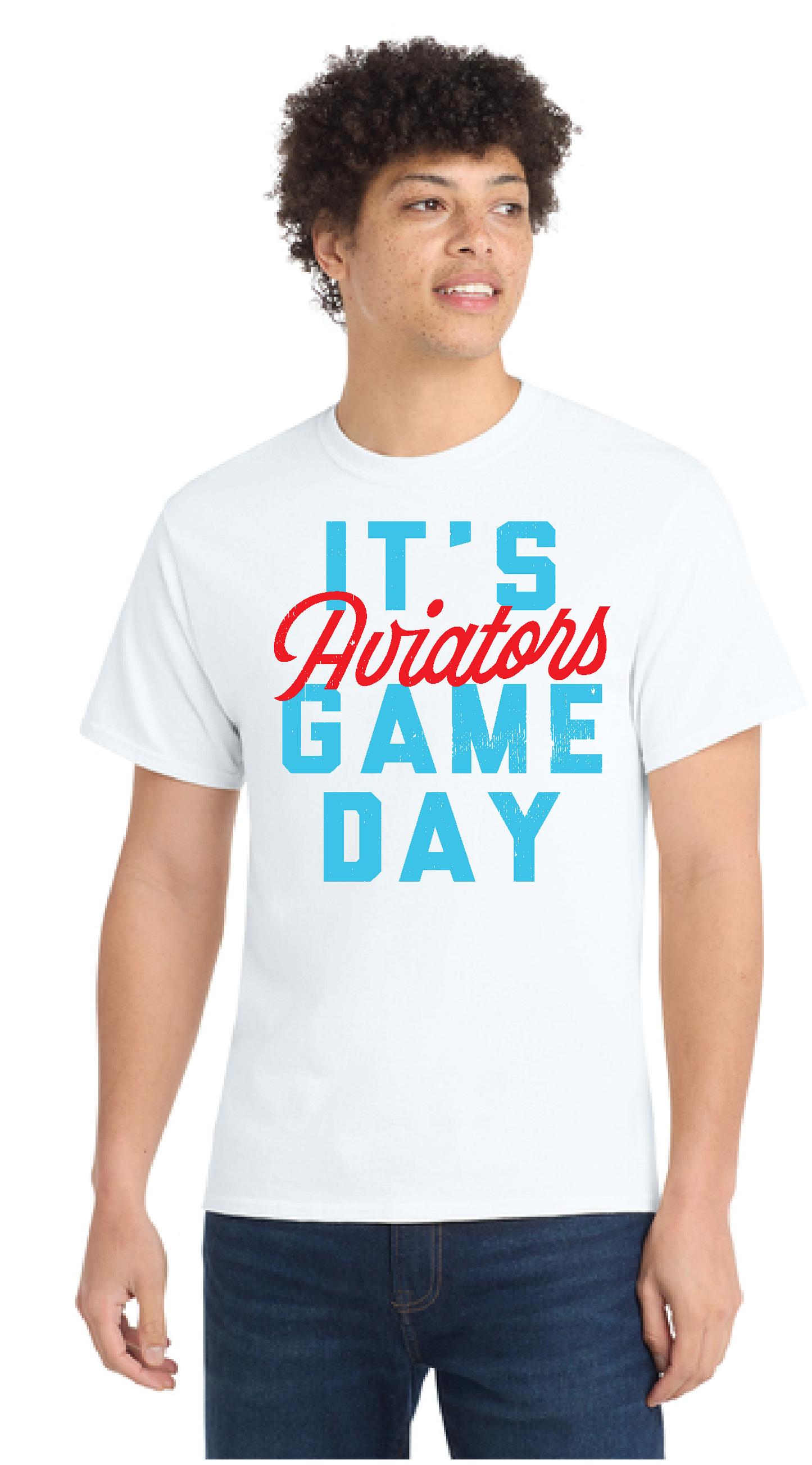 ALLIANCE AVIATORS Basketball PC55 Port & Company® Core Blend Tee 10