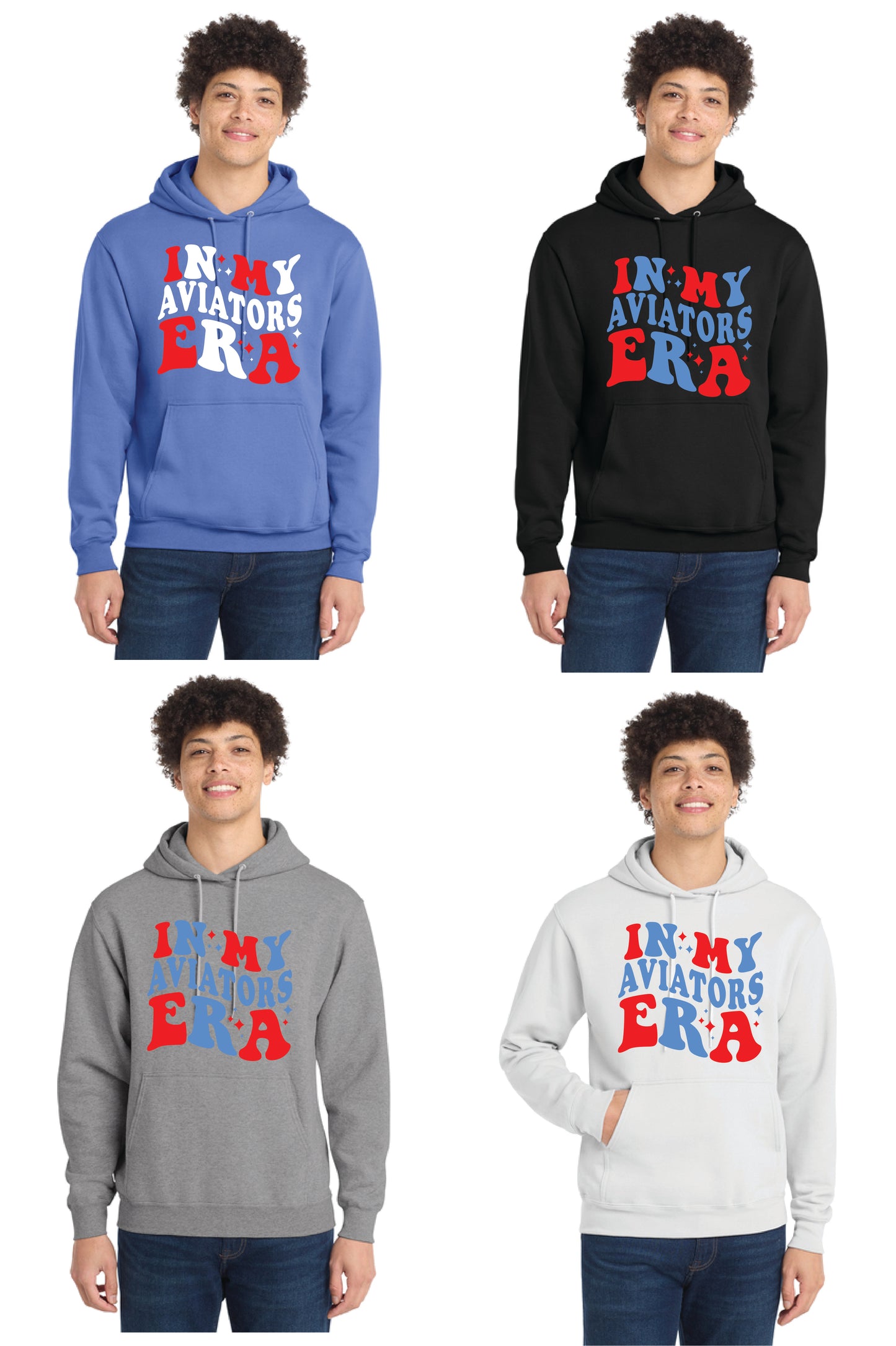 ALLIANCE AVIATORS Basketball PC78H Port & Company® Core Fleece Pullover Hooded Sweatshirt 12