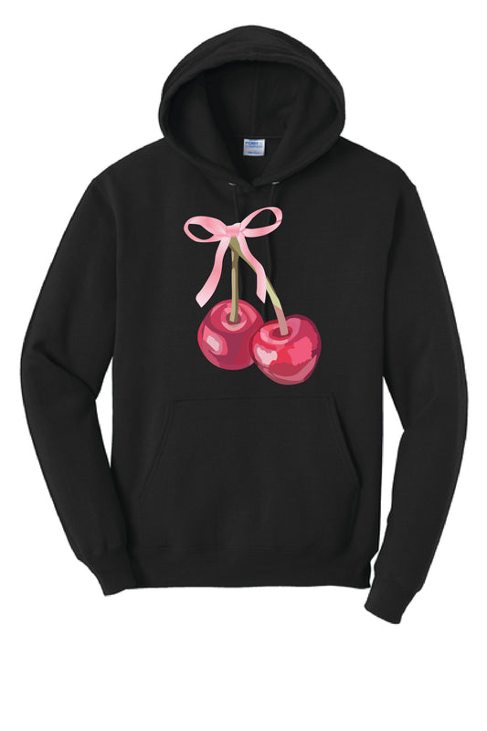 CHERRIES PC78H Port & Company® Core Fleece Pullover Hooded Sweatshirt KK-14