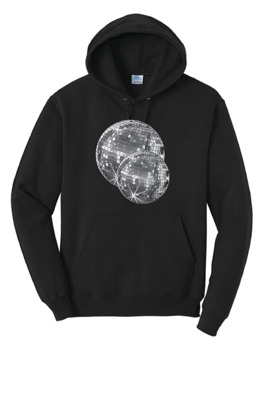DISCO BALL PC78H Port & Company® Core Fleece Pullover Hooded Sweatshirt KK-2