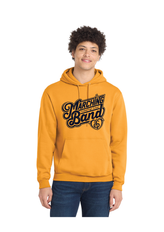 UNITED EAGELS BAND PC78H Port & Company® Core Fleece Pullover Hooded Sweatshirt 3
