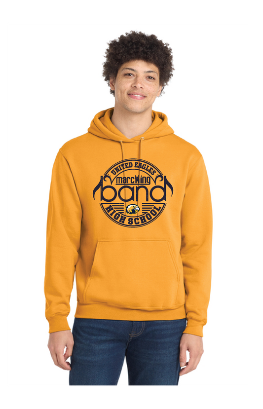 UNITED EAGELS BAND PC78H Port & Company® Core Fleece Pullover Hooded Sweatshirt 4