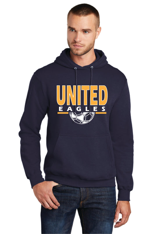 UNITED EAGELS SOCCER PC78H Port & Company® Core Fleece Pullover Hooded Sweatshirt 2
