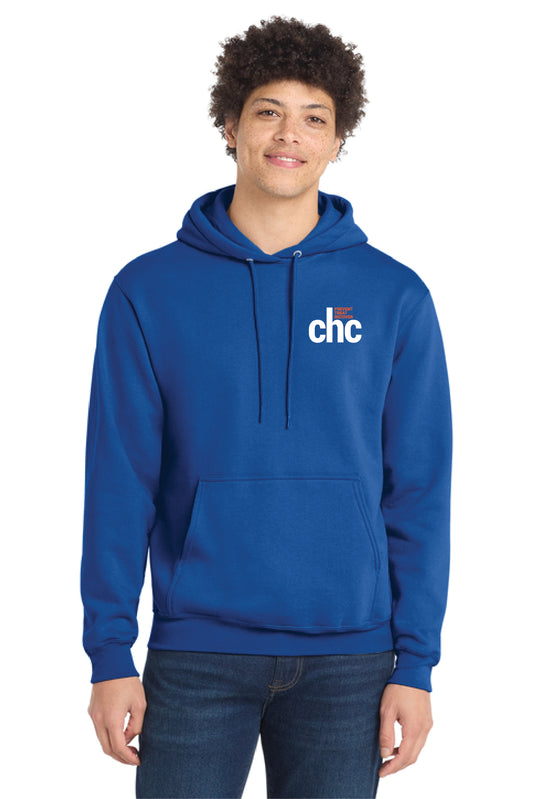 PC78H Port & Co™ Core Fleece Pullover Hooded Sweatshirt SP CHC-10