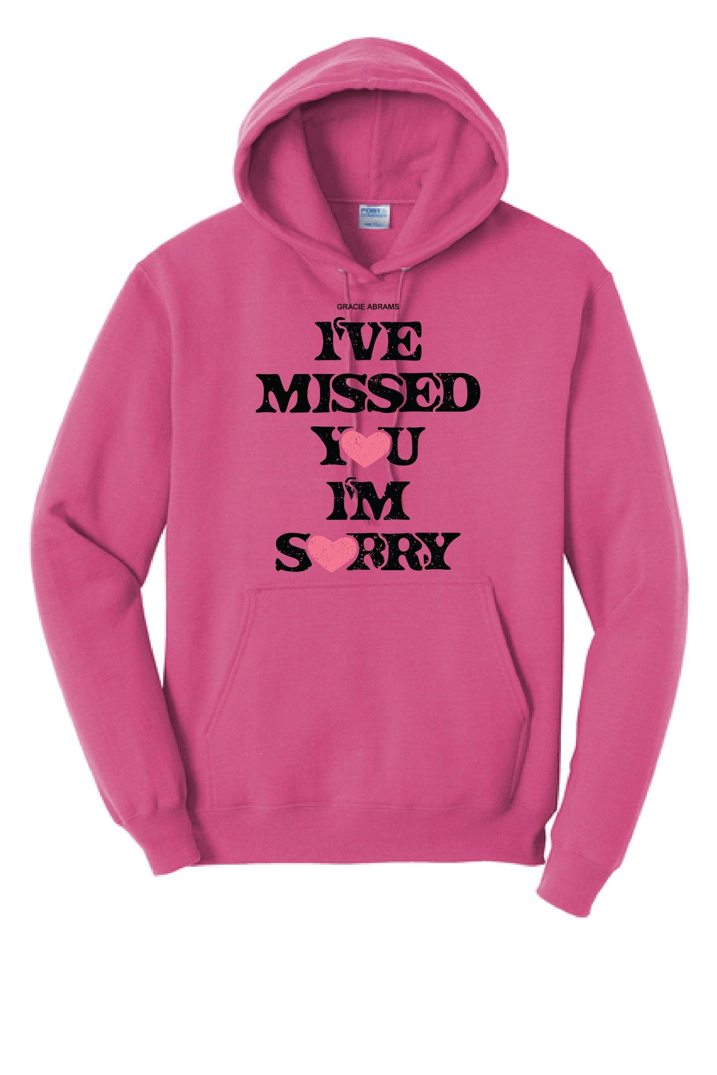 I'VE MISSED YOU I'M SORRY PC78H Port & Company® Core Fleece Pullover Hooded Sweatshirt KK-16