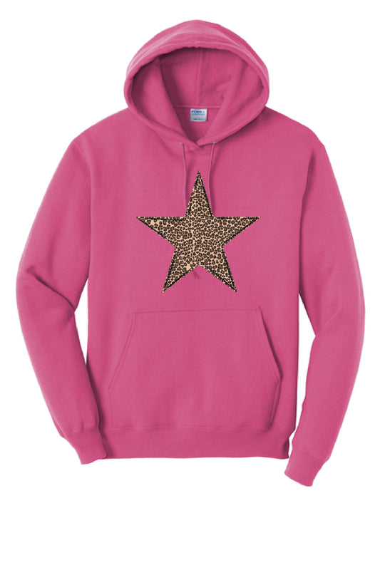 STAR LEOPARD PC78H Port & Company® Core Fleece Pullover Hooded Sweatshirt KK-12