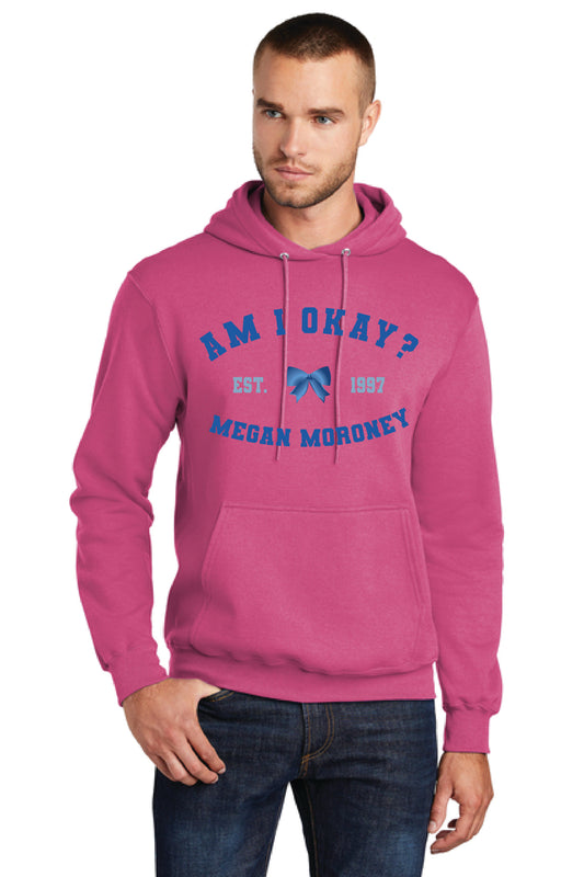 AM I OK? PC78H Port & Company® Core Fleece Pullover Hooded Sweatshirt KK-21