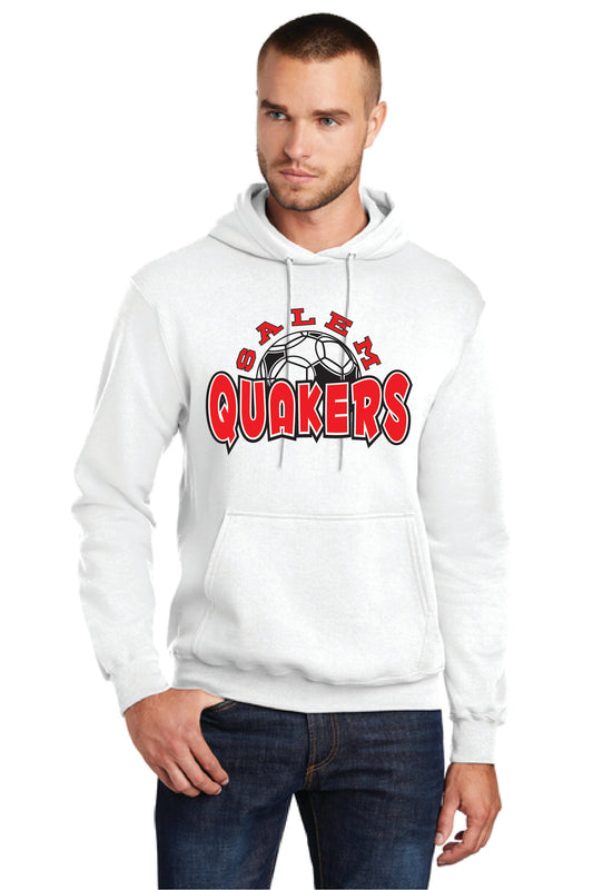 SALEM QUAKERS SOCCER PC78H Port & Company® Core Fleece Pullover Hooded Sweatshirt 14