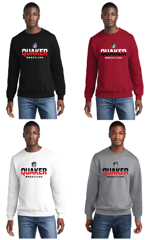 SALEM QUAKERS WRESTLING PC78 Port & Company® Core Fleece Crewneck Sweatshirt 12