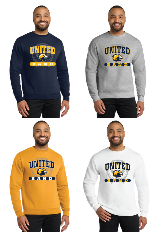 UNITED EAGLES BAND Port & Company® Core Fleece Crewneck Sweatshirt 9