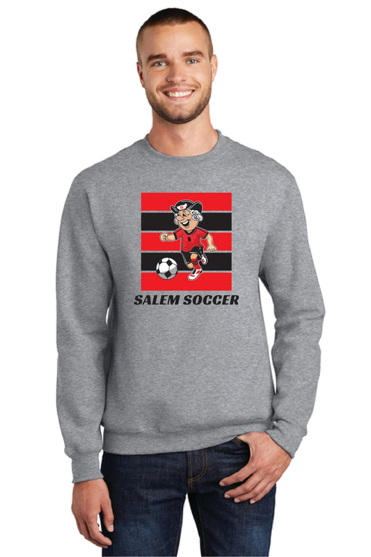 SALEM QUAKERS SOCCER Port & Company® Core Fleece Crewneck Sweatshirt 17