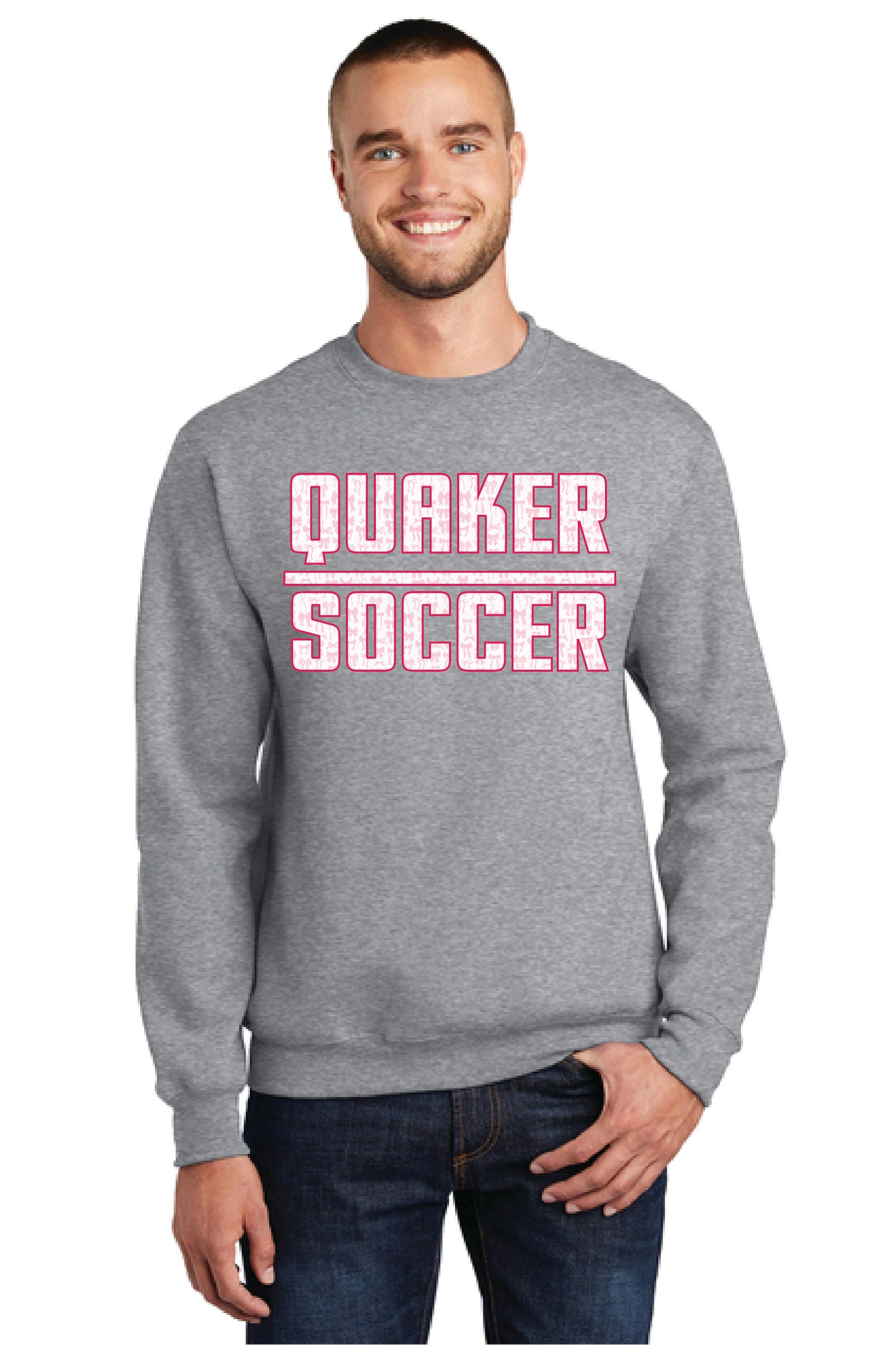 SALEM QUAKERS SOCCER BOWS Port & Company® Core Fleece Crewneck Sweatshirt 9