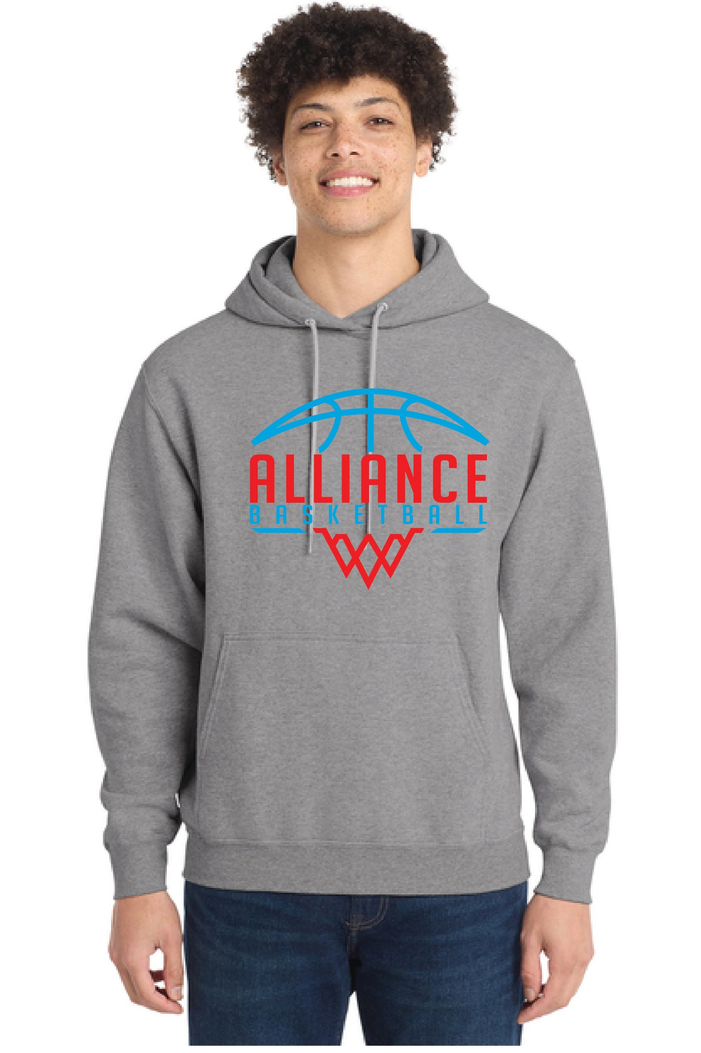 ALLIANCE AVIATORS Basketball PC78 Port & Company® Core Fleece Crewneck Sweatshirt 7