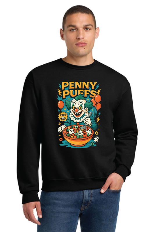 HALLOWEEN PENNY PUFFS Port & Company® Core Fleece Crewneck Sweatshirt HW-4