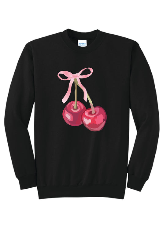CHERRIES PC78 Port & Company® Core Fleece Crewneck Sweatshirt KK-14
