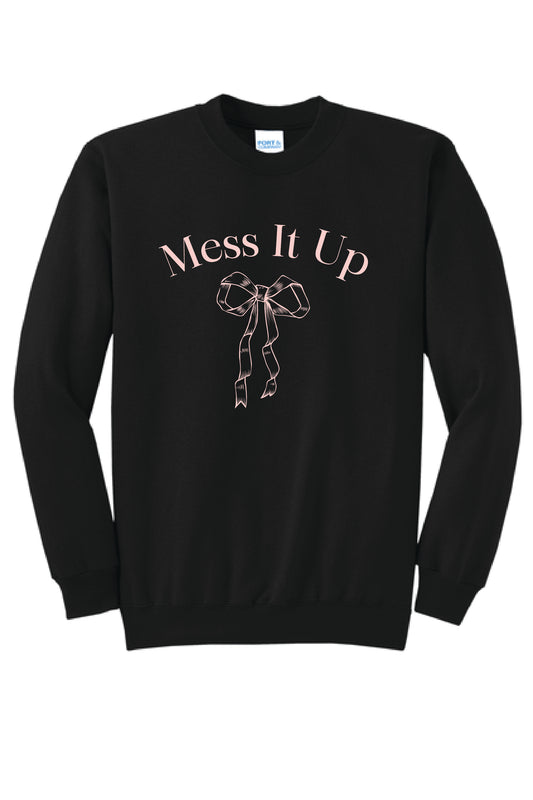 MESS IT UP PC78 Port & Company® Core Fleece Crewneck Sweatshirt KK-10