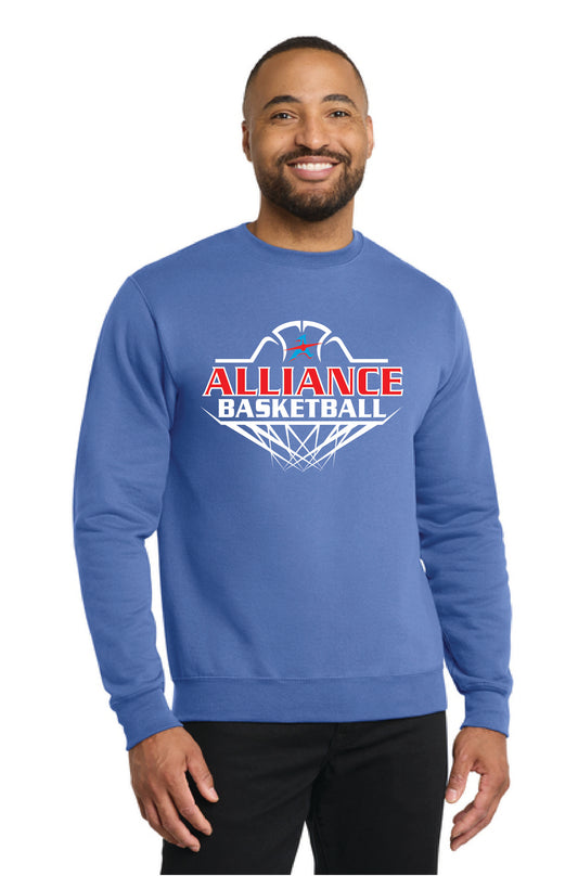 ALLIANCE AVIATORS Basketball PC78 Port & Company® Core Fleece Crewneck Sweatshirt 8